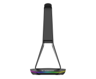 Rampage Stojak na słuchawki (RGB, 2x USB-A, USB-C) - 1278550 - zdjęcie 2